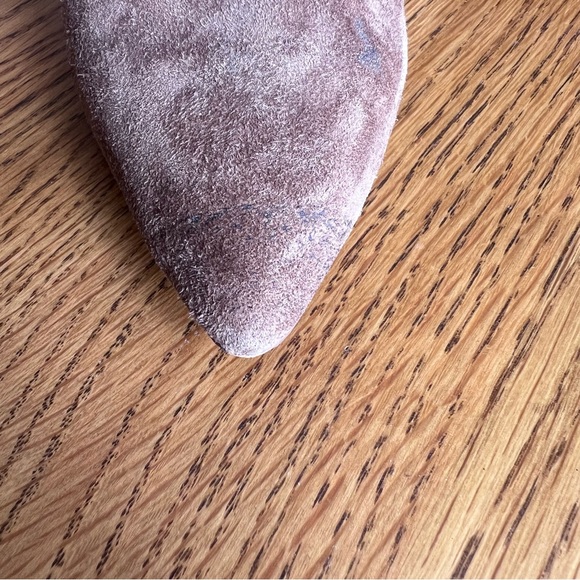 ⭐️ Steven by Steve Madden Leiland Chestnut Suede Pointy Toe Ankle Booties Sz 5.5 - Picture 6 of 9